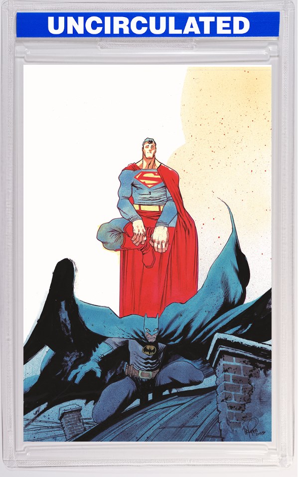 Batman Superman Worlds Finest #43 CVR D INC James Harren Card Stock VAR