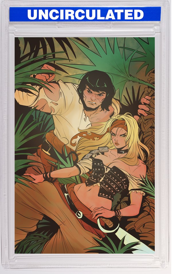 Conan The Barbarian #35 CVR G Ashleigh Izienicki Virgin Cardstock VAR (MR)