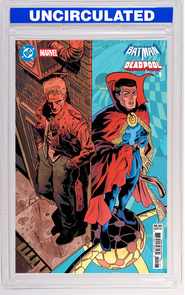 DC Marvel Batman Deadpool #1 (One Shot) CVR P Hayden Sherman Constantine Dr Strange Card Stock VAR