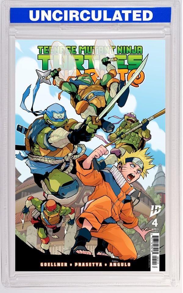 Teenage Mutant Ninja Turtles X Naruto #4 Variant D (Kerschl)