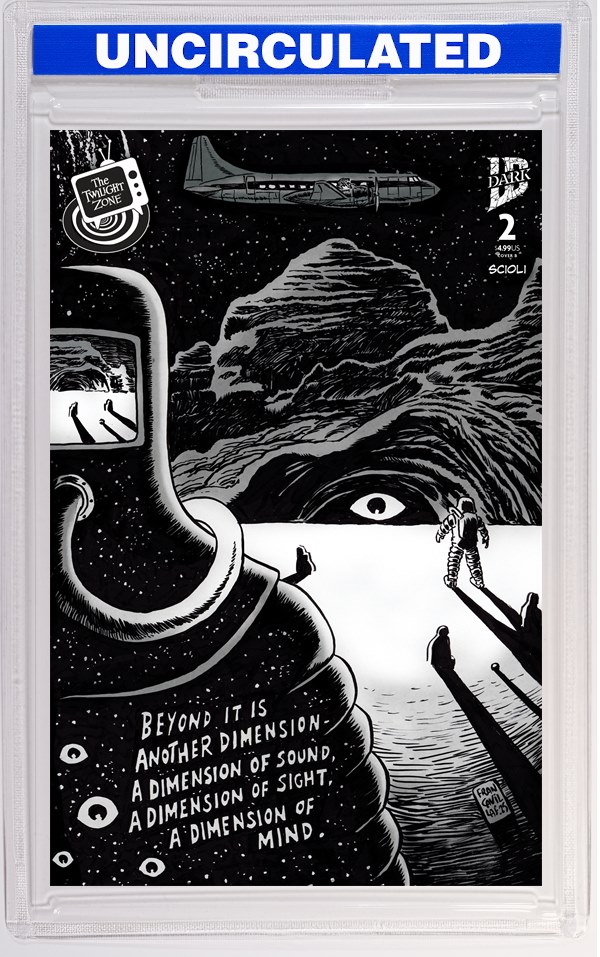 The Twilight Zone #2 Variant B (Francavilla Connecting Cover)