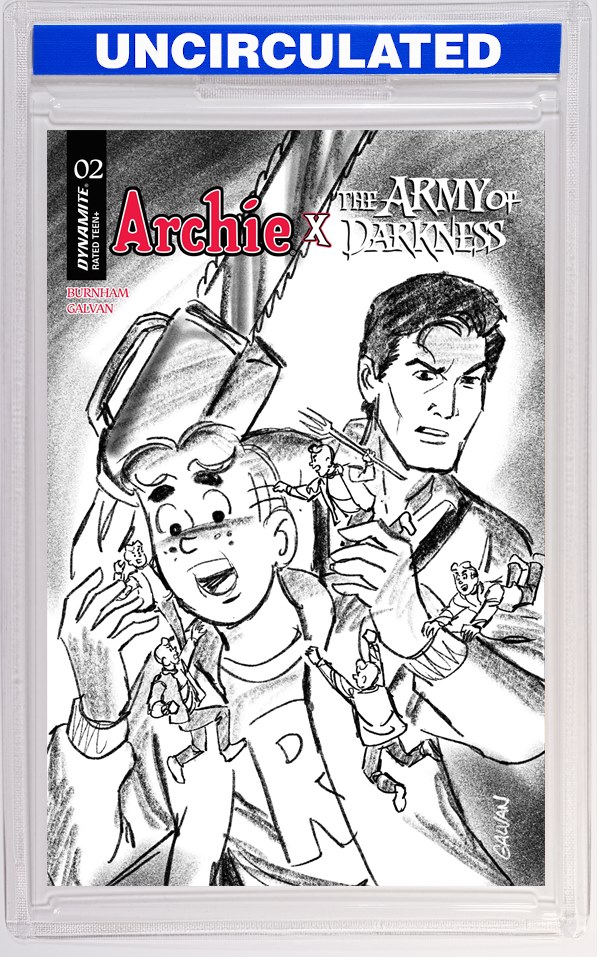 Archie X Army Of Darkness #2 CVR G INC Bill Galvan Pencils VAR