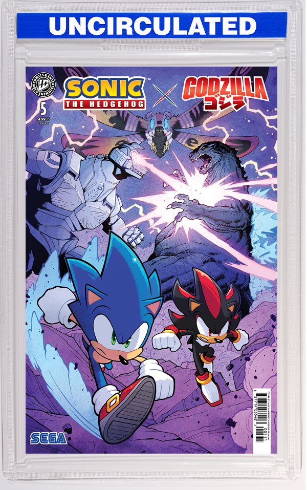 Sonic The Hedgehog X Godzilla #5 Cover A (Lawrence)