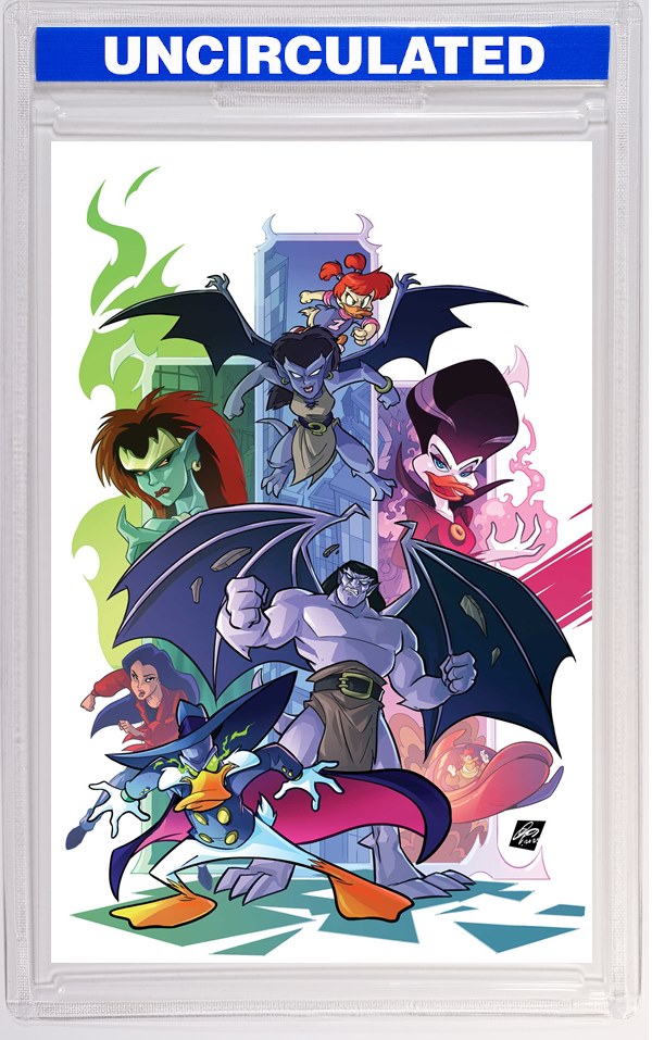 Gargoyles Darkwing Duck #2 CVR G INC Ciro Cangialosi Virgin VAR