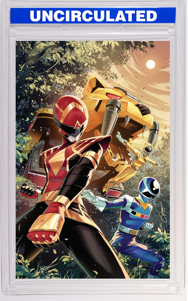 Power Rangers Unlimited #5 D Foil Variant (Full Art, Foil, Zonno)