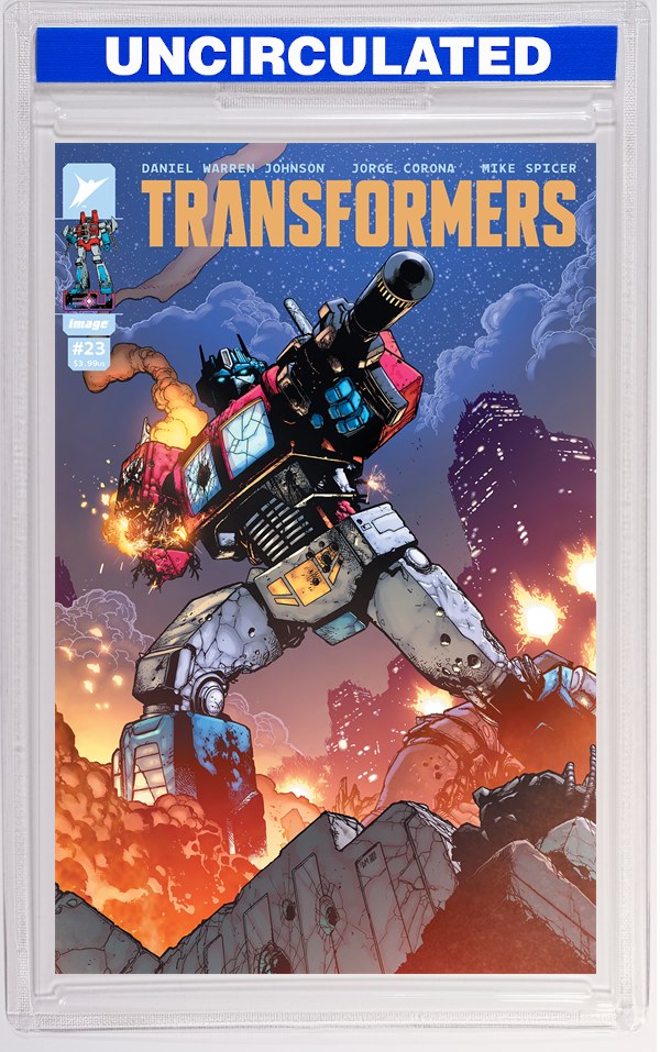 Transformers #23 CVR D INC Doug Mahnke & David Baron VAR