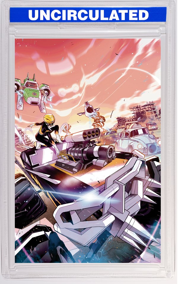 Power Rangers Unlimited #4 D Foil Variant (Full Art, Foil, Sorressa)