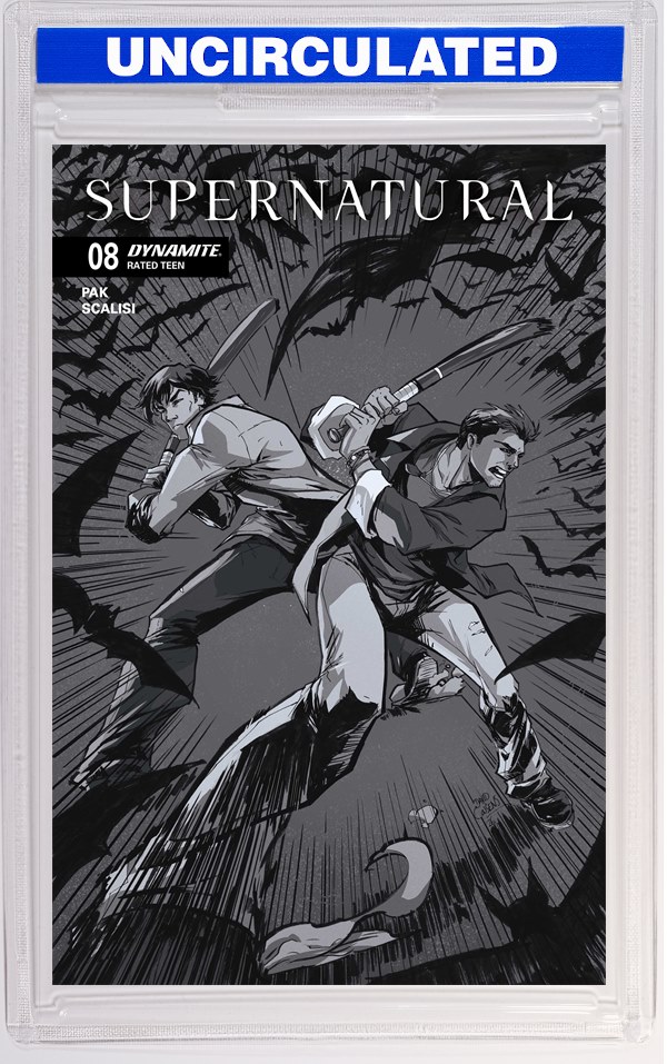 Supernatural #8 CVR G INC David Cousens Line Art VAR