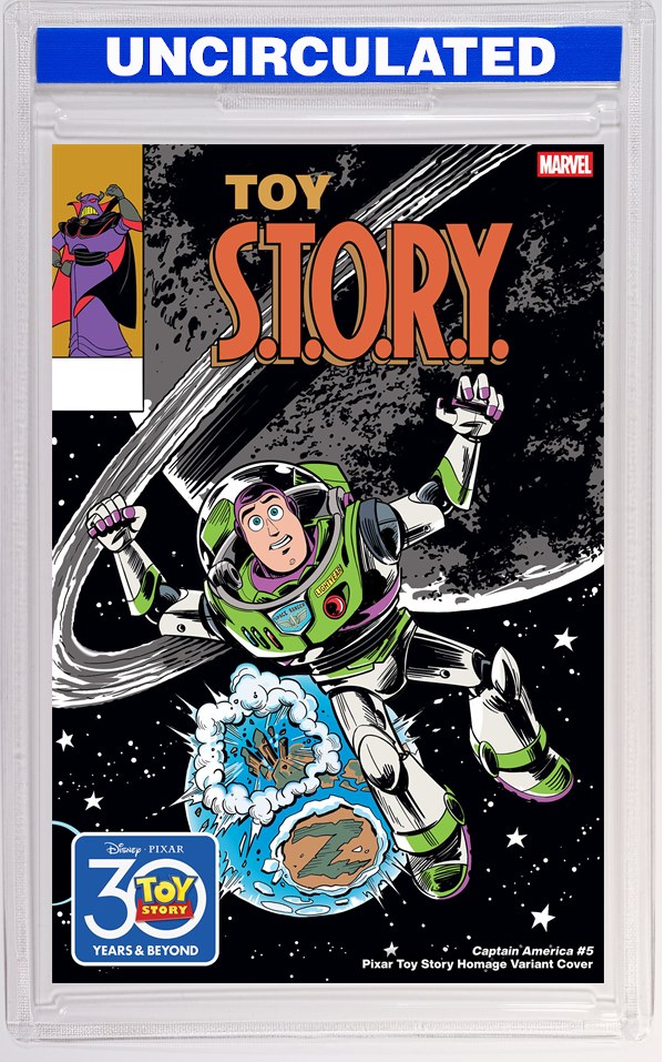 Captain America #5 Marco Forcelloni Pixar Toy Story Homage Variant