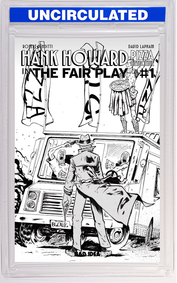 Hank Howard Pizza Detective The Fair Play #1 (One Shot) CVR C Jake Baker VAR