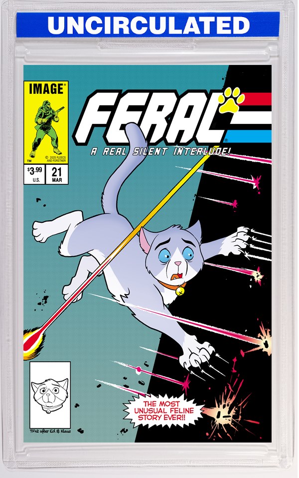 Feral #21 CVR D INC Tony Fleecs & Trish Forstner GI Joe Homage VAR