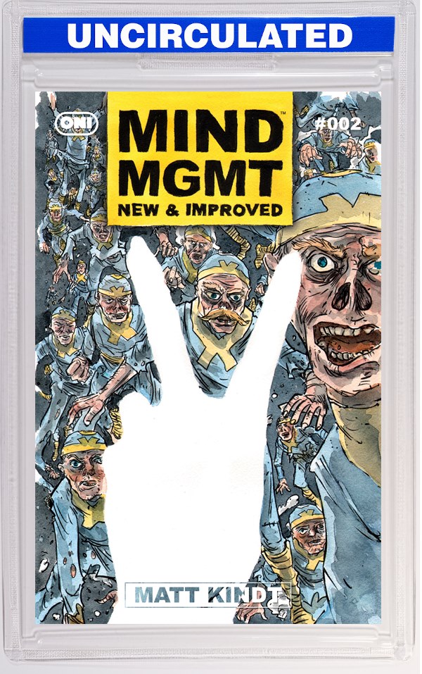 Mind MGMT New & Improved #2 CVR B Jasper Jubenvill VAR