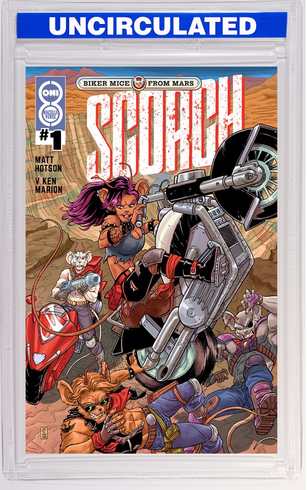 Biker Mice From Mars Scorch #1 CVR C Aj Jothikumar VAR