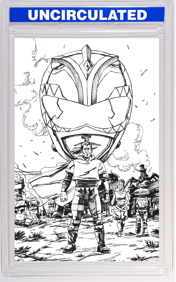 Power Rangers Green #1 N Unlimited Variant (Full Art, Vargas)