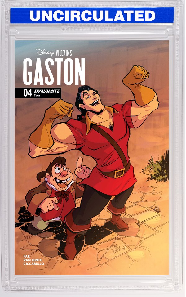Disney Villains Gaston #4 CVR D David Cousens VAR
