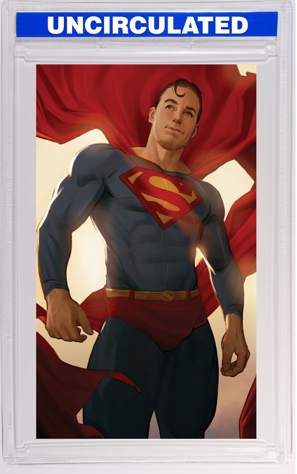 SUPERMAN #15 CVR C JOSHUA SWAY SWABY CARD STOCK VAR (HOUSE OF BRAINIAC) (ABSOLUTE POWER)