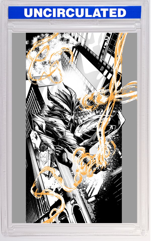 Fireborn #3 CVR D INC Patrick Mulholland B&W VAR