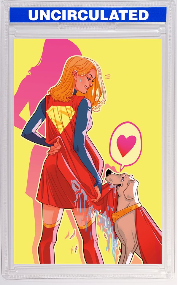 Supergirl #12 CVR F Marguerite Sauvage April Drools Card Stock VAR (The Reign Of The Superboys)