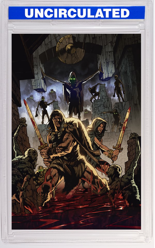 Conan The Barbarian Tides Of The Tyrant King #3 (Of 4) CVR E Danny Earls Virgin Cardstock VAR (MR)
