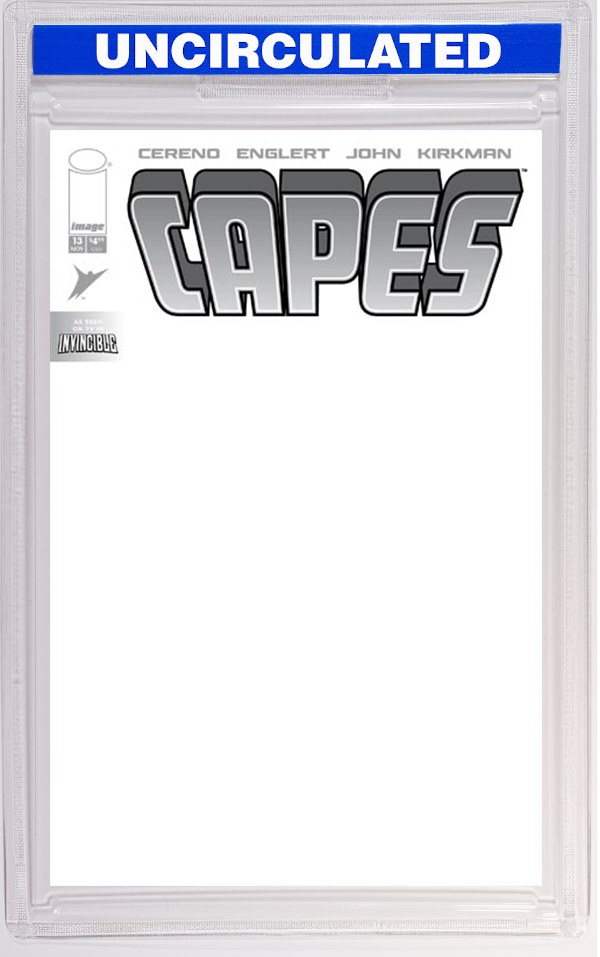 Invincible Universe Capes #13 CVR F Blank Sketch VAR