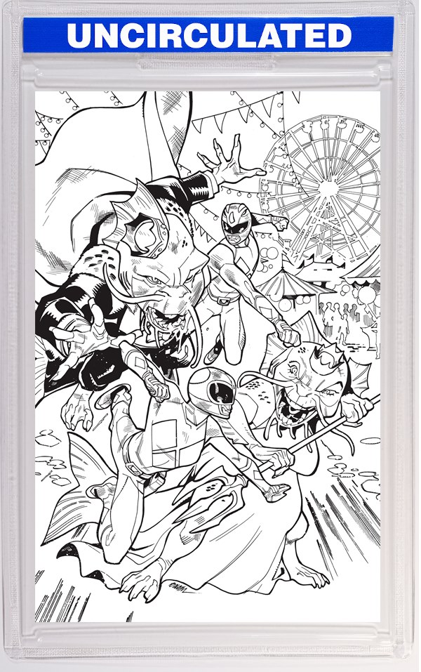Mighty Morphin Power Rangers (2026) #4 H INCV Variant (Full Art, Balám)