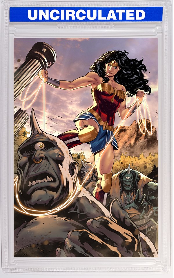 Wonder Woman #21 CVR E INC Lucas Meyer Card Stock VAR