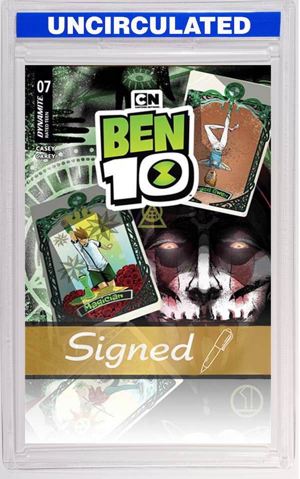 Ben 10 #7 CVR N INC Duncan Rouleau Signed By Duncan Rouleau VAR