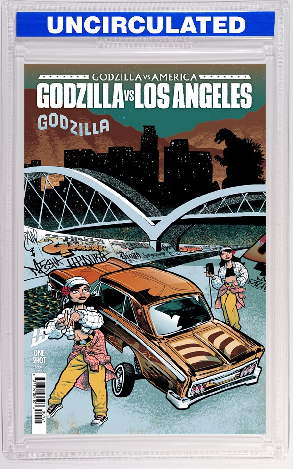 Godzilla Vs. America: Los Angeles Variant B (J. Gonzo)