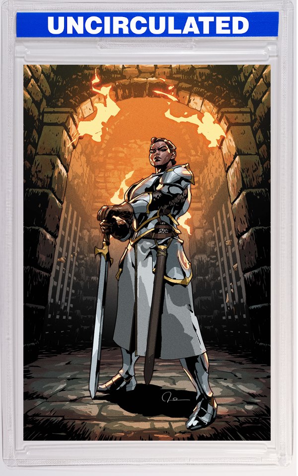 Dark Knights Of Steel II #3 (Of 12) CVR D Gerald Parel Card Stock VAR