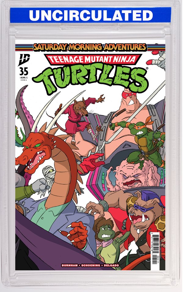 Teenage Mutant Ninja Turtles: Saturday Morning Adventures #35 Cover A (Schoening Connecting Cover Set)