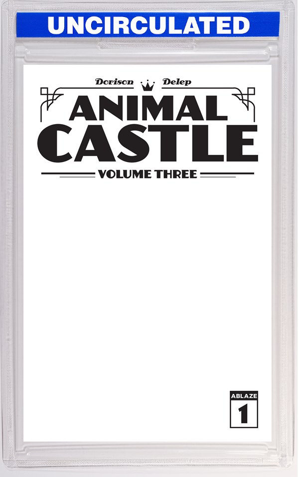 Animal Castle Vol 3 #1 (Of 3) CVR B Blank Sketch VAR