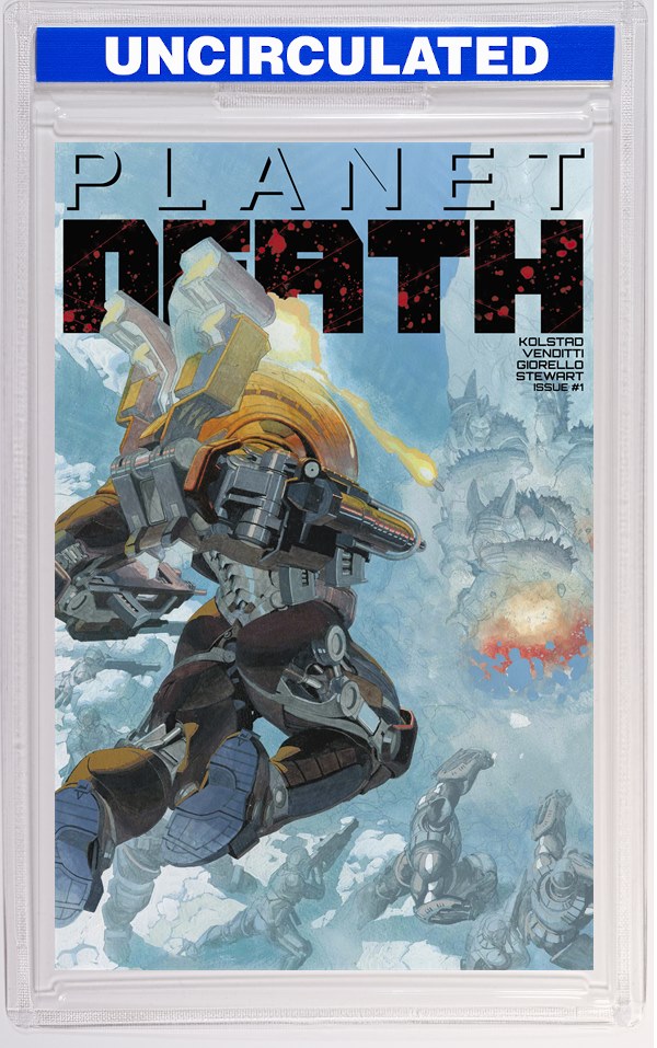 Planet Death #1 (Of 4) CVR D INC Esad Ribic VAR