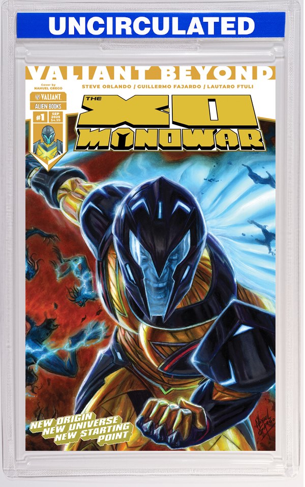 Valiant Beyond: The X-O Manowar #1 Variant B (Grego Wraparound Variant)