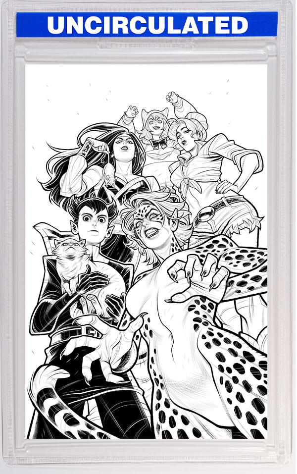 Cheetah And Cheshire Rob The Justice League #5 (Of 6) CVR C Elizabeth Torque Card Stock VAR