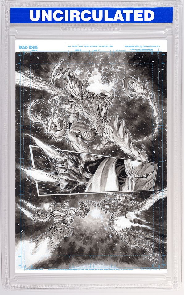 Olympus Saga Megalith #1 (Of 4) CVR P Lewis Larosa Original Art Edition 13 VAR