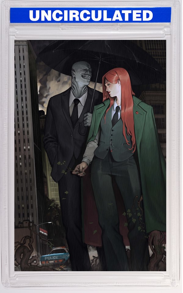 Poison Ivy #45 CVR D Manny Vincent Carbonilla Card Stock VAR