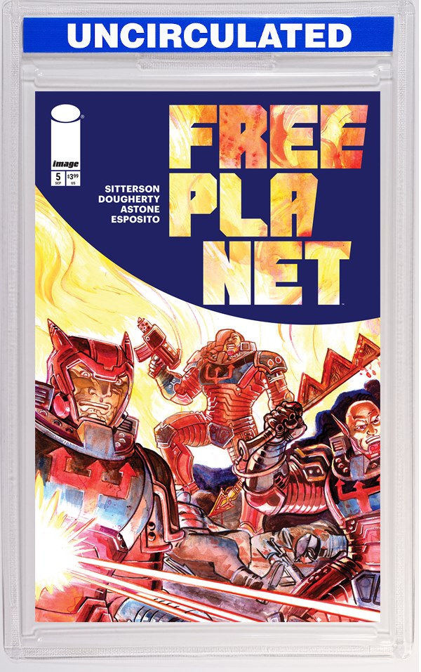 Free Planet #5 CVR A Jed Dougherty