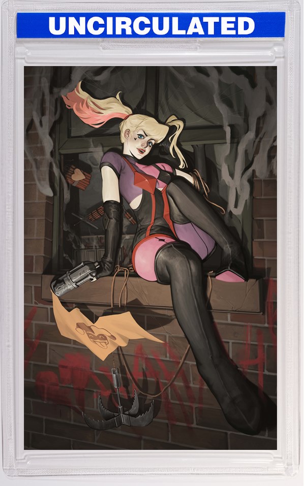 Harley Quinn #54 CVR E INC Manny Carbonilla Card Stock VAR