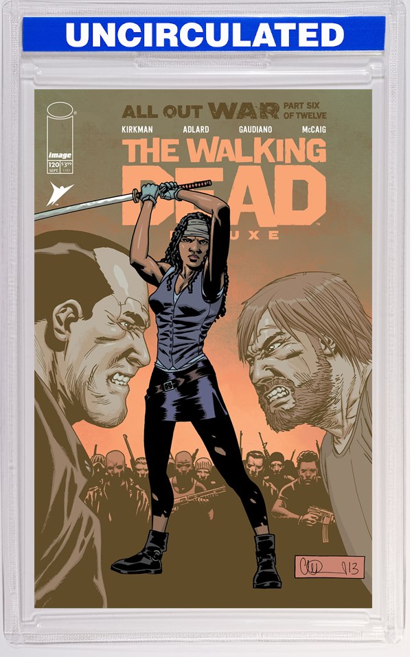 Walking Dead Deluxe #120 CVR B Charlie Adlard & Dave McCaig VAR (MR)