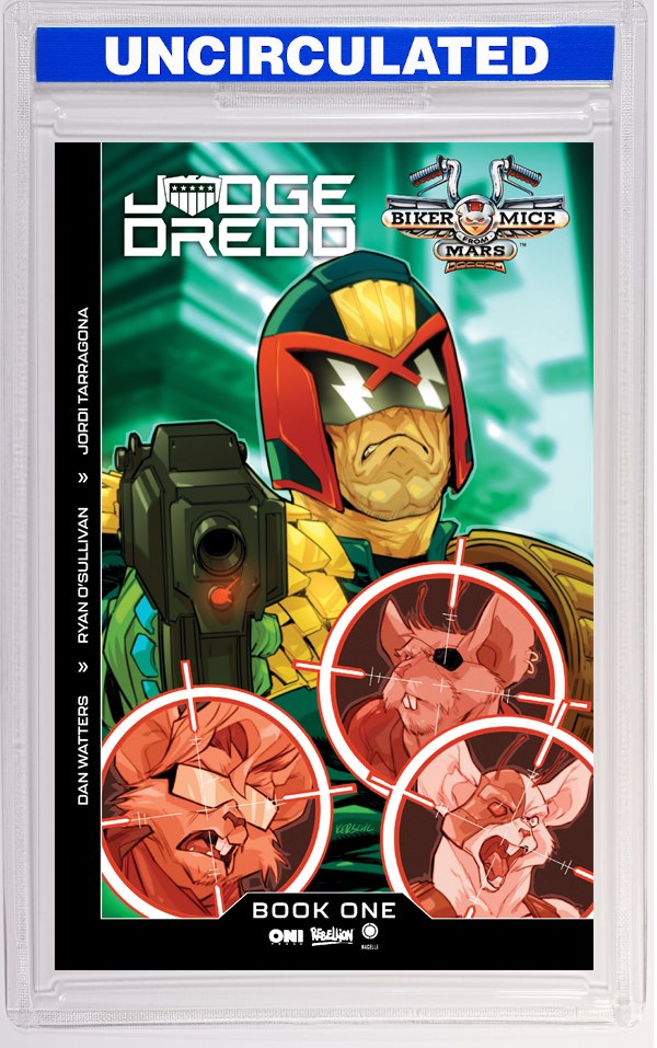 Judge Dredd/Biker Mice From Mars #1 Cover B Karl Kerschl VAR