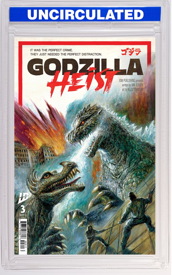 Godzilla: Heist #3 Cover A (Eggleton)