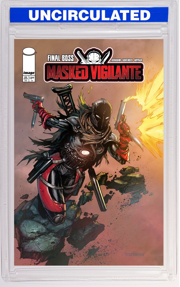 Final Boss Masked Vigilante (One Shot) CVR D INC Tyler Kirkham VAR (MR)