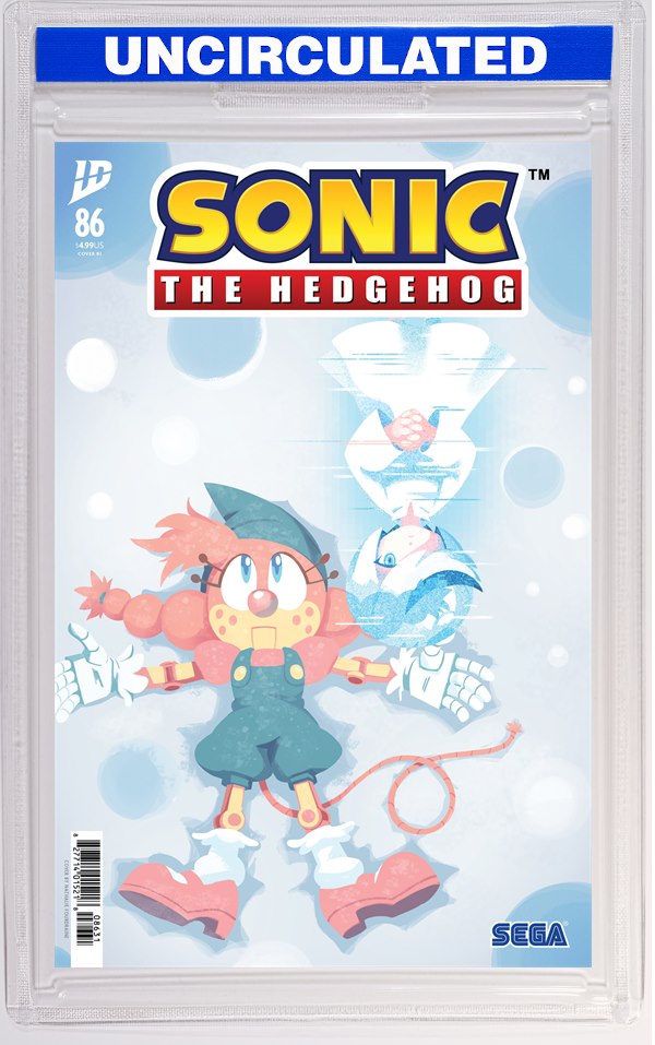 Sonic The Hedgehog #86 Variant RI (Fourdraine)
