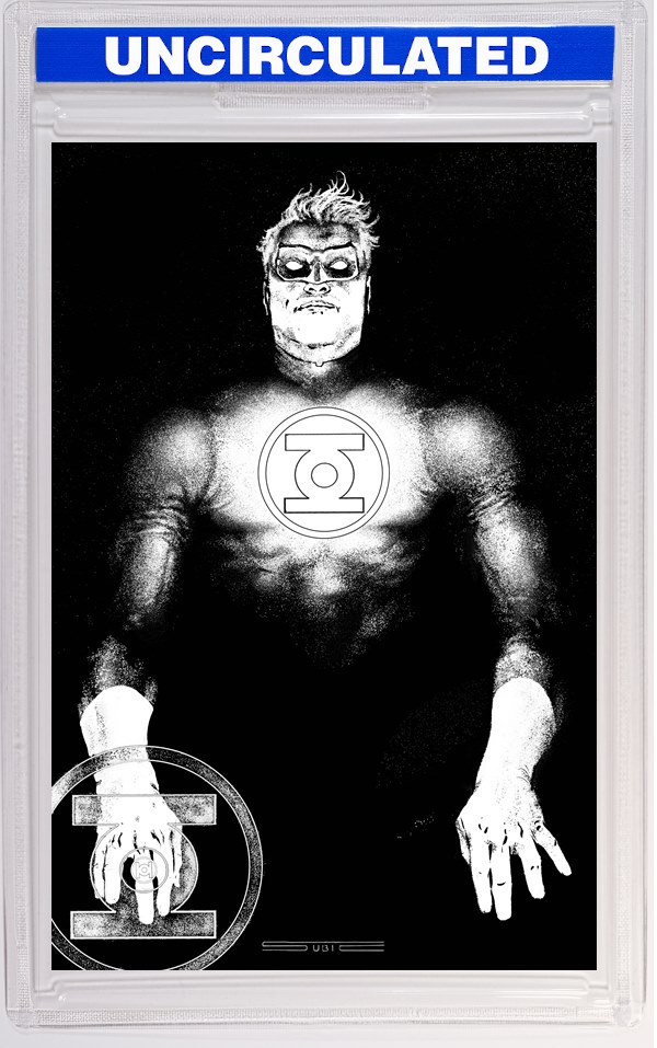 Green Lantern #25 CVR F Stevan Subic Glow-In-The-Dark Foil VAR