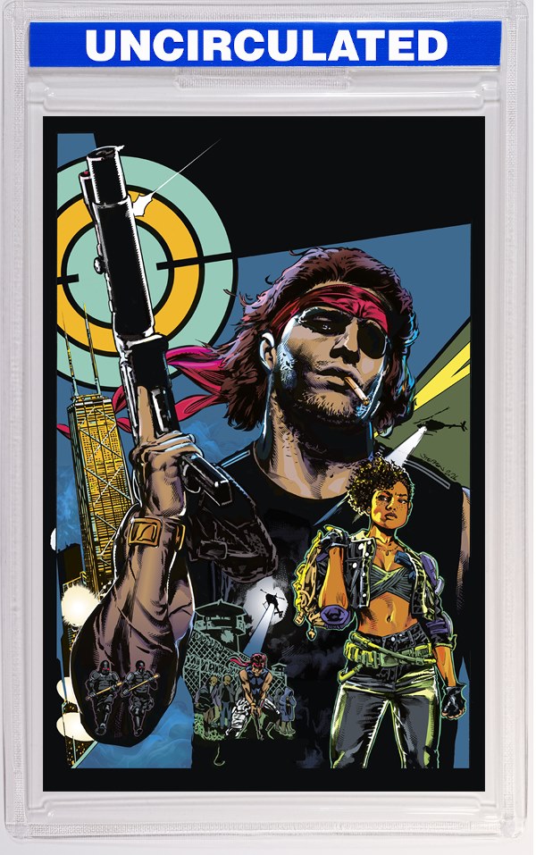 Escape From New York Escape From Chicago #1 CVR G INC Stephen Mooney Virgin Card Stock VAR