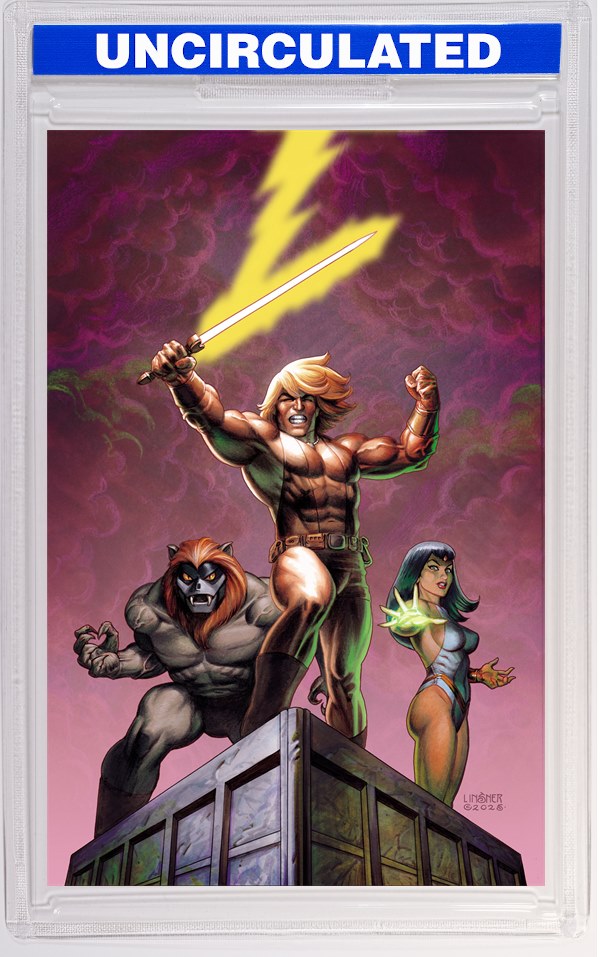 Thundarr The Barbarian #1 CVR O INC Joseph Michael Linsner Line Art Virgin VAR