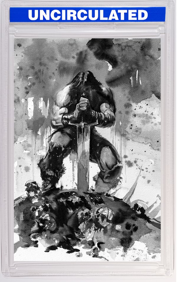Cimmerian Xuthal Of The Dusk #3 (Of 3) CVR E INC Ito B&W Virgin VAR (MR)