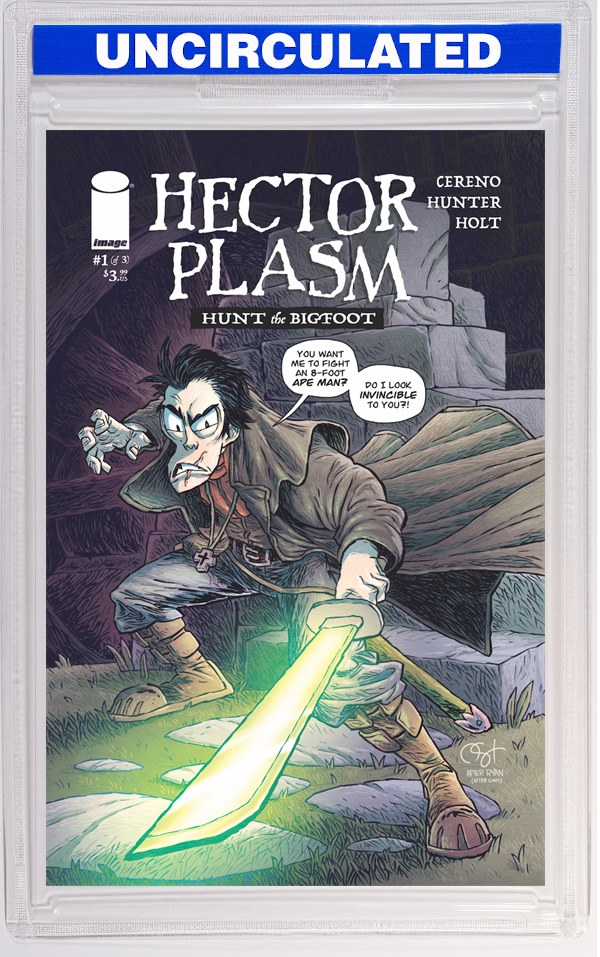 Hector Plasm Hunt The Bigfoot #1 (Of 3) CVR B Derek Hunter VAR (MR)