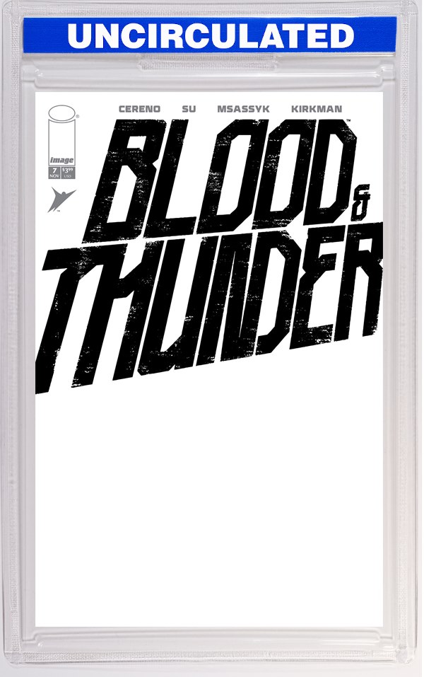 Blood & Thunder #7 CVR F Blank Sketch VAR (MR)