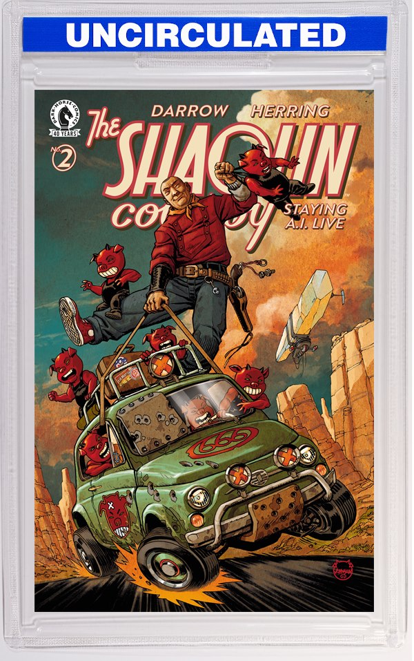 Shaolin Cowboy: Staying A.I.Live #2 (CVR C) (Dave Johnson)